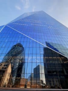 Blue Building