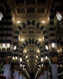 Mosque interior shot on iPhone