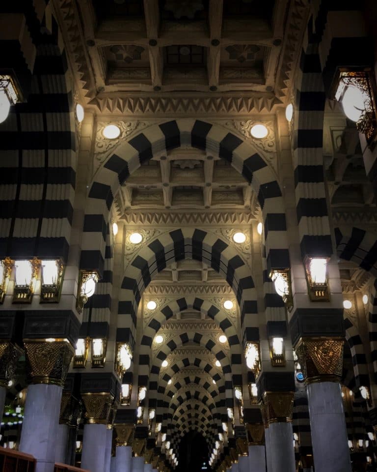 Mosque interior shot on iPhone