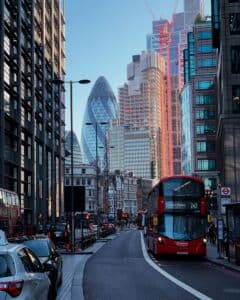 An evening in the city of London shot on iPhone