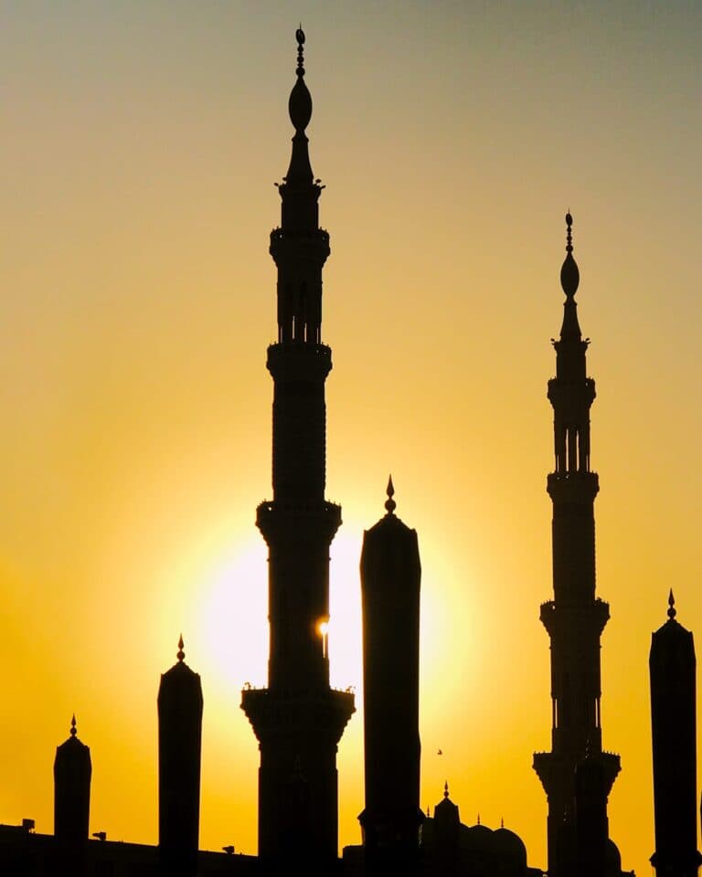 Medina mosque Minarat shot on iPhone