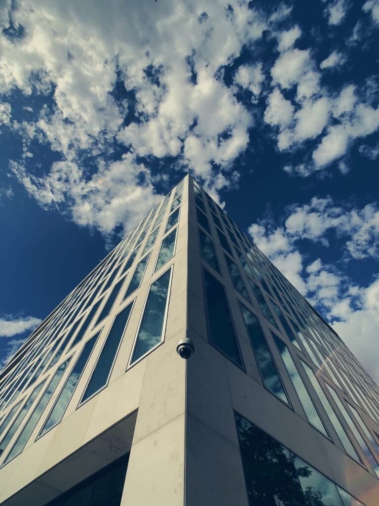 Looking up shot on iPhone