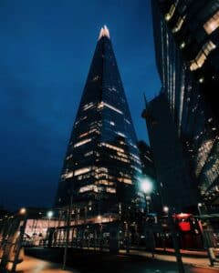 The Shard shot on iPhone