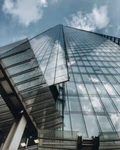 The Shard shot on iPhone