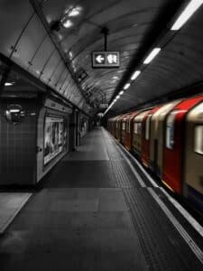 London tube shot on iPhone