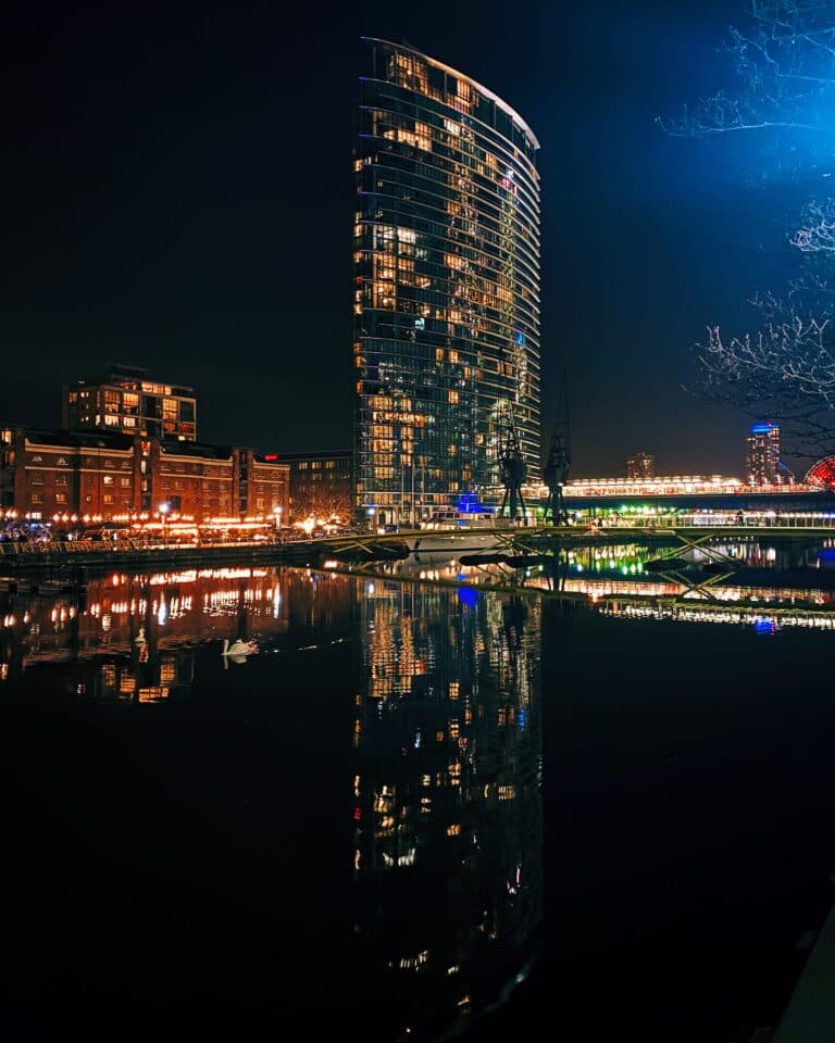 London reflections shot on iPhone