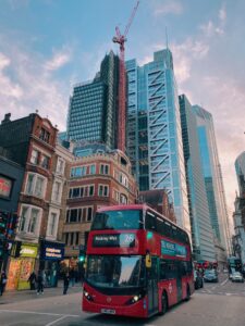London bus shot on iPhone