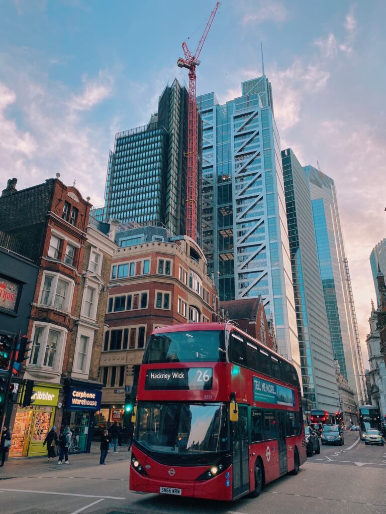 London bus shot on iPhone