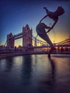 Dreamy London shot on iPhone