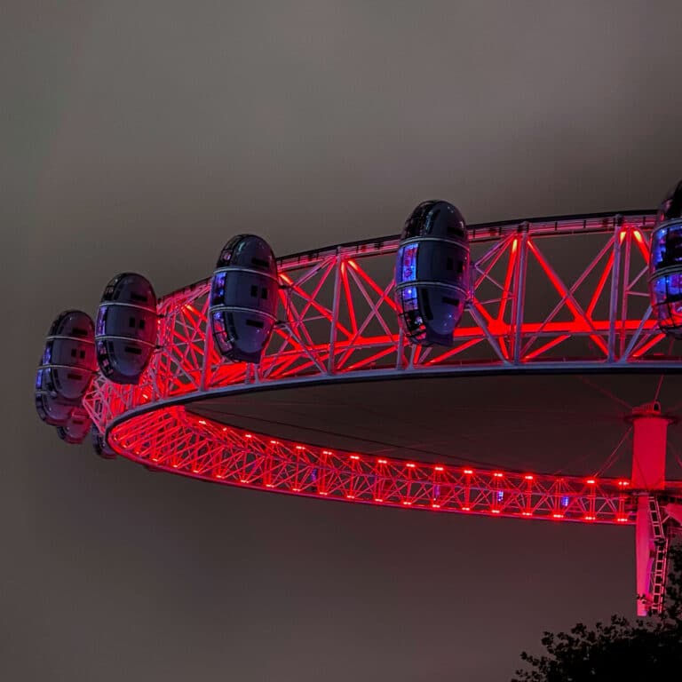 London Eye Shot on iPhone