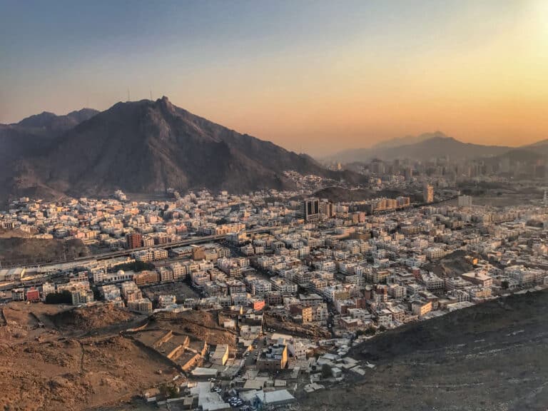 View From Hira in Mecca shot on iPhone
