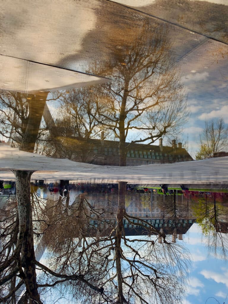 Reflections around London shot on an iPhone