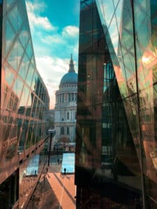 St. Pauls shot on iPhone on a sunny day