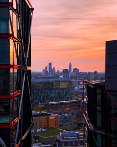 shot of the London city shot on iPhone