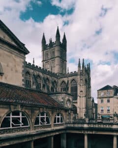 iPhone Photography of the Royal Baths in Bath