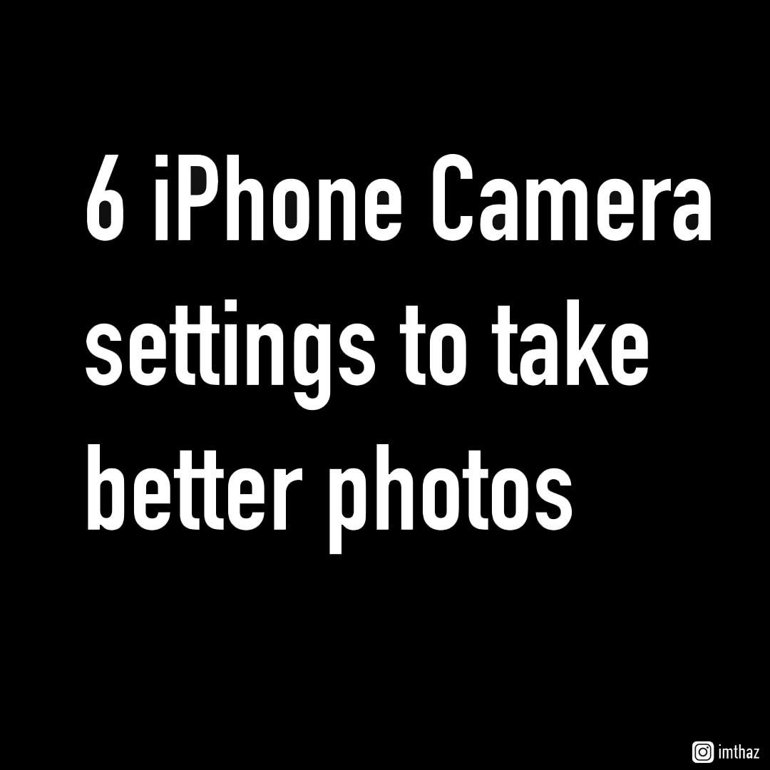 iphone 6 s plus camera settings