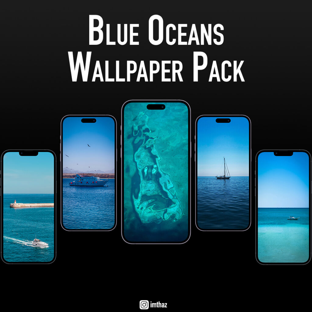 Blue Oceans Wallpaper Pack